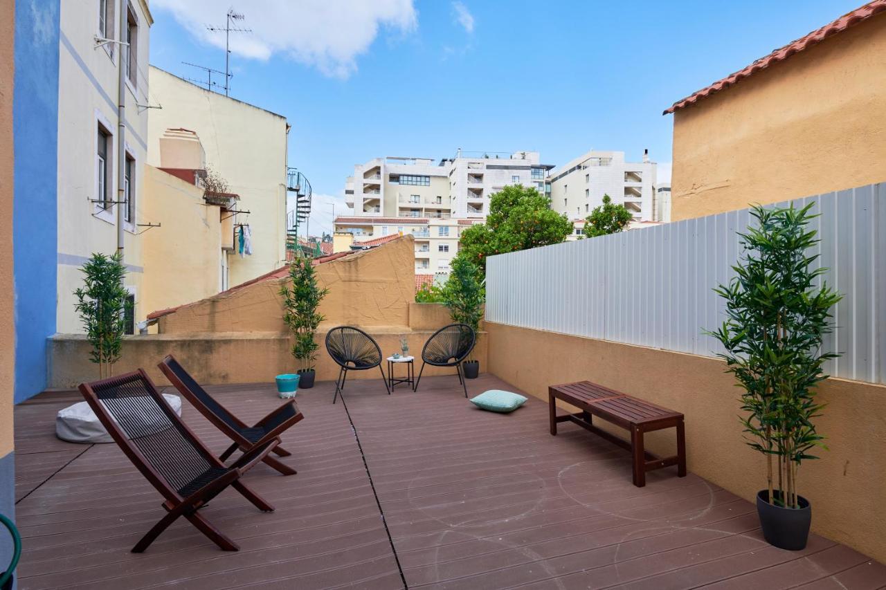 Spacious And Renovated Apartment With Amazing Patio, By Timecooler Lisbon Exterior photo